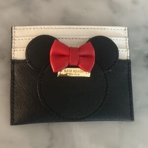 Kate Spade mini mouse credit card wallet NEW!!